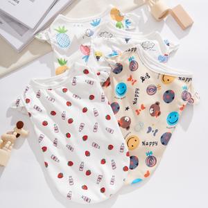 Ropa para mascotas fácil de usar para primavera y verano Camiseta fina y transpirable para perros pequeños bonitos - Product Image 2