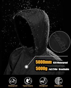 Giacca antipioggia impermeabile leggera da uomo con piumino in stile piumino da esterno per escursioni a Golf da viaggio - Product Image 5