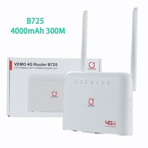 B725 VEMO B725 Global 4G LTE CPE Router with RJ45 LAN WAN External Antenna 4G Wifi <b>Wireless</b> Hotspot With Sim Card Slot - Product Image 4