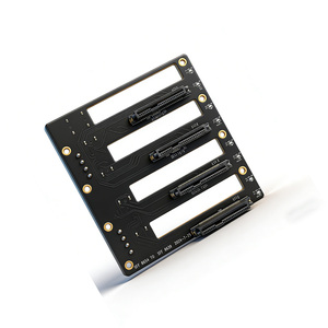 Serveur SFF8564 8i 4 SFF8639 PCBA PCIe 4.0 X4 <span class=keywords><strong>U</strong></span>.2 SSD 1/2/3 <span class=keywords><strong>SAS</strong></span> 2.0/3.0 HDD Certifié CE/FCC/Rohs, Aucun pilote requis - Product Image 1