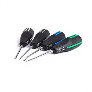 Juego de Elevadores Quirúrgicos Dentales Optitech Healthcare TRD-923, 4 Piezas, Grado Quirúrgico, Agarre Ergonómico, Manual, Certificado CE, Instrumento de Clase - Product Image 1
