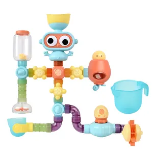 Baby bath toys spray water water pipe toy water play equipment for kids