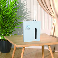 Diffuseurs d'arômes commerciaux électriques en métal sans eau, diffuseur d'huiles essentielles grande capacité, contrôlé par application, parfum d'ambiance