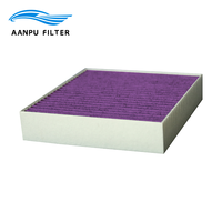 SA-8121211 de filtre à air d'habitacle à 3 couches de couleur personnalisée AANPU compatible avec BYD
