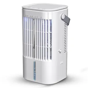 工厂饮用水空调风扇小型个人空气冷却器，带3速喷雾u盘卧室客厅水风扇