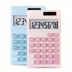 Calculadora Científica Rosa Personalizada, Calculadora Digital Solar de Escritorio de Plástico para la Escuela, Oficina y Negocios - Product Image 5