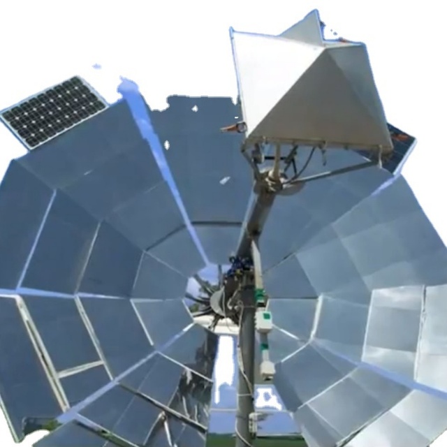 SINOY High Reflectance (92.5%-93.8%) Low Iron Glass Parabolic Mirror Reflector Anti-UV Coating for CSP Plant Applications
