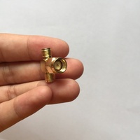 Conector SMA macho a dos hembra, adaptador, divisor
