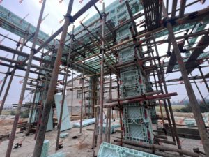 Modular ABS Slab Formwork Reusable Plastic Decking Panels 100+ Times Shuttering Alternative to PERI <b>Mirror</b> Finish Free CAD - Product Image 2
