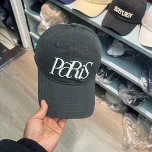 Casquette de baseball brodée Paris unisexe en toile de coton, protection solaire, bleu marine, noir, gris, bordeaux, nouveau style - Product Image 4
