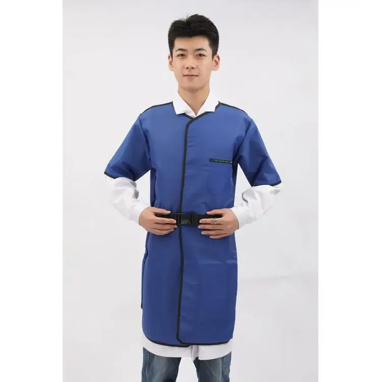 Top Qualit electromagnetic 0.5mmpb half sleeve x-ray lead protection radiation protection clothing