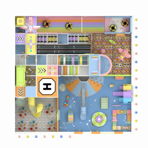 Soluciones Personalizadas para Centros de Juego Comerciales, Estructura de Juego Modular con Acolchado Suave, Equipo de Juegos para Interiores - Product Image 4