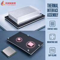 Dissipateur thermique en aluminium pour serveur IA, centre de données, télécommunications 5G, CPU, GPU, électronique de puissance et refroidissement d'équipements