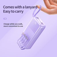 Meilleure vente 120w Charge rapide puissant Usb C Power Bank 30000ah pour iPhone Banks & Power Station
