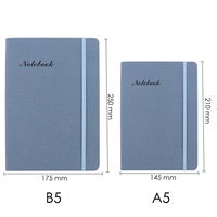 Carnet de notes Foska, papeterie de bureau, étudiant, A5, B5, PU gaufré, couverture rigide en cuir PU, carnet de voyage, journal, carnet de notes avec corde