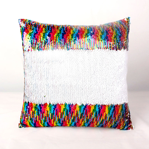Custom Blank Sublimation Two Sided <strong>Sequin</strong> Pillow Case Home Decorative Magic <strong>Cushion</strong> Pillow - Product Image 2