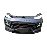 Adecuado para el ensamblaje del parachoques delantero de alta calidad del Jietu Dasheng con faros y kit de esqueleto de malla de alambre ABS para radiador.