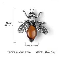 Nouveau produit : Broche pendentif abeille en cristal multi-matériaux, double usage pour la décoration