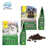 Sac alimentaire pour animaux de compagnie à fond plat imprimé sur mesure 1kg 5kg 10kg, pochette à fermeture éclair pour nourriture pour chiens, chats, litière pour chats, graines pour oiseaux, aliments pour poissons, friandises