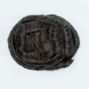 Thin Skin 0.06mm Natural Hair <b>Men</b> Toupee Human Hair <b>Men</b> <b>Wig</b> Replacement Systems Hair Piece Protesis Capilar Hombre Male <b>Wig</b> - Product Image 3