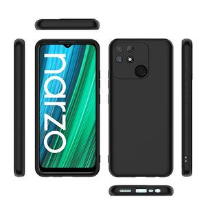 Thời trang mẫu <span class=keywords><strong>mi</strong></span>ễn phí Silicone trường hợp điện thoại cho realme narzo 50A trường hợp TPU trong điện thoại di động Túi & trường hợp - Product Image 3