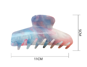 SongMay - Pinzas de Pelo Acrílicas de 11*5cm, Estilo Coreano, Lindas y Ecológicas, <span class=keywords><strong>Color</strong></span> Personalizado, Novedad - Product Image 3