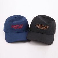 Casquette de baseball pour homme de haute qualité avec logo personnalisé, casquette personnalisée brodée à 6 panneaux, casquette en nylon pour papa