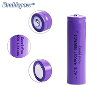 Batterie rechargeable en gros Doublepow 3.7V 18650 1200mAh NiMH Li-Ion, 4000 cycles, pour appareils électroménagers, outils électriques et produits grand public