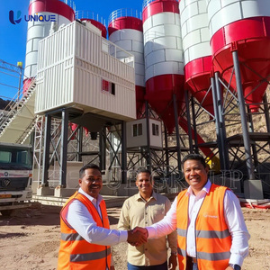 60m3 90m3 120m3 180m3 Ready Wet Mix Stationary Concrete Batching Mixing Plant for Sale - Product Image 1