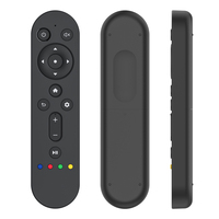 Control Remoto de Repuesto para STB - Botones de Acceso Directo IR/BLE de 4 Colores