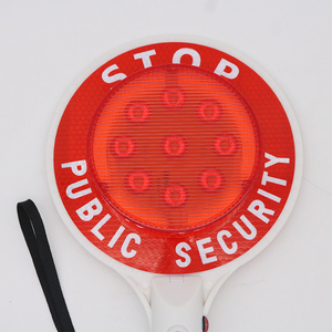 Advertencia de seguridad vial señales de alto iluminadas con <span class=keywords><strong>LED</strong></span> de mano - Product Image 3