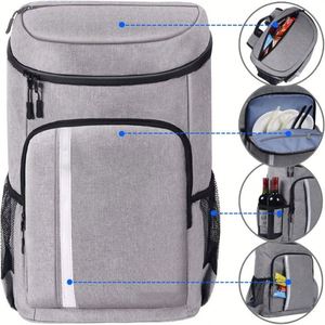 Sac à dos isotherme souple et imperméable pour pique-nique, glacière à bière, sac de voyage thermique pour le week-end, idéal pour l'extérieur - Meilleure vente - Product Image 2