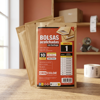 SOBRE Bolsa Protectora de Papel Kraft con Acolchado de Burbujas 120x175mm Modelo 063858