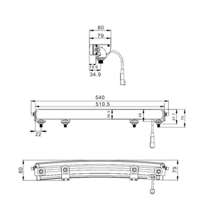 Thanh Đèn <span class=keywords><strong>Led</strong></span> Tuff Plus 20 Inch 84W, Thanh Đèn Offroad Màu Vàng, Đèn <span class=keywords><strong>Led</strong></span> E9 R112 Cho Xe Hơi - Product Image 6