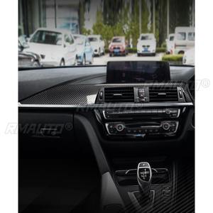 Para BMW Serie 3 y Serie 4, Modificación Interior del Automóvil, Panel de Instrumentos de Control Central, Tira Decorativa de Fibra de Carbono - Product Image 3