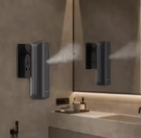 Diffuseur de parfum sans eau à brancher, mural, avec minuterie, machine à parfum réutilisable pour salle de bain, salon, espace commercial