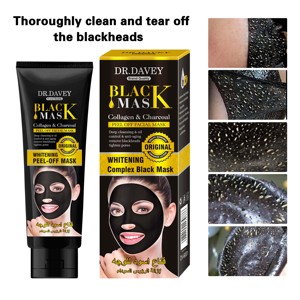 Mascarilla Facial eliminadora de espinillas, limpiador de poros, limpieza de <span class=keywords><strong>manchas</strong></span>, tratamiento de acné, 120 gramos, Etiqueta Privada - Product Image 2