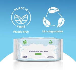 <b>Biodegradable</b> Baby Wet <b>Wipes</b> Gentle Sensitive Skin Hypoallergenic Unscented Soft Thick Disposable Eco Friendly Bulk Wholesale - Product Image 3