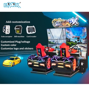 Máquina <span class=keywords><strong>de</strong></span> juego <span class=keywords><strong>de</strong></span> carreras <span class=keywords><strong>de</strong></span> coches que funciona con monedas, <span class=keywords><strong>simulador</strong></span> <span class=keywords><strong>de</strong></span> conducción Arcade con pantalla dual LED HD para centros <span class=keywords><strong>de</strong></span> juegos <span class=keywords><strong>de</strong></span> entretenimiento en interiores - Product Image 2