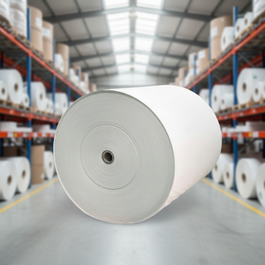 Factory Price Double Side 90gsm Heat Resistant Greaseproof CCK Jumbo <strong>Roll</strong> Release <strong>Paper</strong> For Carbon Fiber Prepreg Overlay - Product Image 1