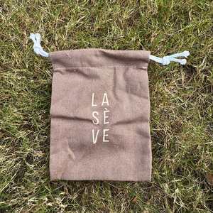 Fashion Canvas Cotton Dust <b>Drawstring</b> Bag Simple Style <b>Pouch</b> for Multi-Functional Jewelry Storage - Product Image 6