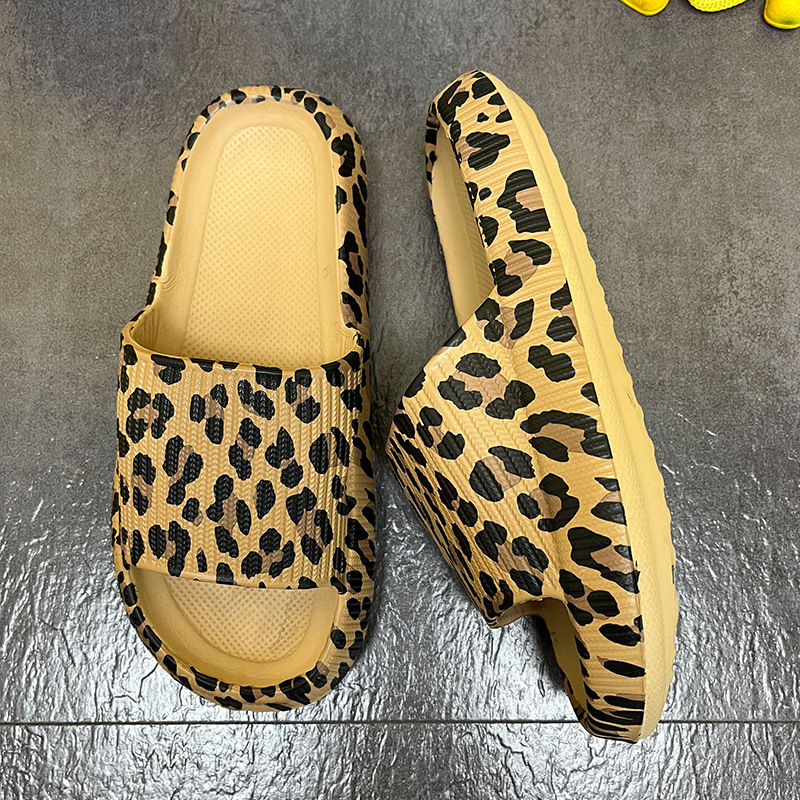 Home Slippers Anti-Slip Woman's Sandals Soft Sole EVA Slides Platform Beach Sandals