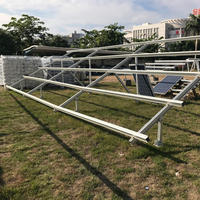 Kit complet de supports de montage de panneaux solaires universels en zinc-aluminium-magnésium/acier galvanisé à chaud, système de montage solaire
