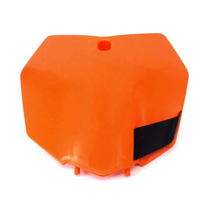 Placa de número de nombre frontal de plástico para motocicleta todoterreno Dirt <span class=keywords><strong>Bike</strong></span> para SX SXF XCF 125 250 350 450 - Product Image 1