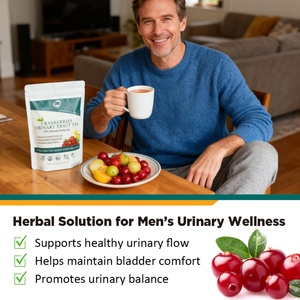 Té de Arándanos Chinaherbs para la Salud del Tracto Urinario y la Próstata para Hombres, 16 Bolsitas (3.5g Cada Una), Vegano, Sin OMG, Sin Gluten - Product Image 4