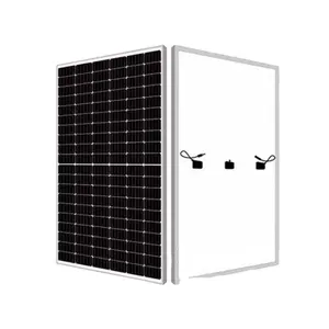 360W 365W 370W 375W 380 W kaplan n-tipi 60TR 360-380 Watt Monocrystalline yüz modülü ev kullanımı kurulumu güneş panelleri