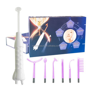 Máquina Facial Portátil de Alta Frecuencia, Herramienta de Cuidado de la Piel para el Hogar, Electroterapia Facial, Varita Facial de Alta Frecuencia - Product Image 4