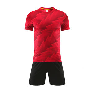Großhandel Kein Logo Fußball trikots für Jungen Mädchen Training Outfit Team Uniform Athletic Shirts Sportswear Kit - Product Image 6