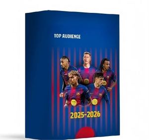 Tarjetas Coleccionables de Fútbol de las Mejores Estrellas: 25-26 Barcelona, Suárez, Neymar, Robinho, <span class=keywords><strong>Messi</strong></span> - Product Image 2