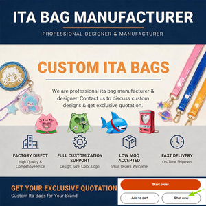 Sac à dos Ita en PU personnalisé avec motif crâne de pieuvre, étanche, fermeture éclair, forme carrée, pour exposition de badges et charms Comic Con - Product Image 6